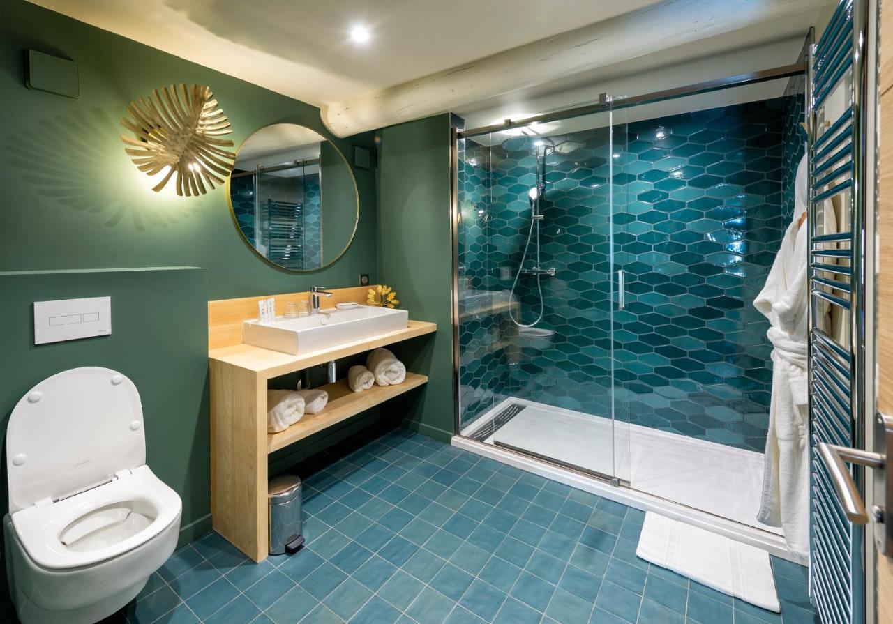 Les Chambres De L'Oustalet, Chambres D'Hotes Et Restaurant Etoile Gigondas Luaran gambar